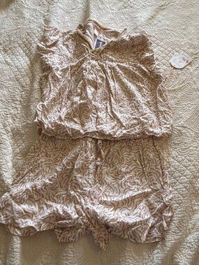 Japna Lounge 2-Piece Pajama Set Women's M NEW WITH TAGS